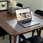 Eeveve desk mat granite gray (1)