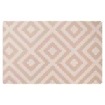 Eeveve desk mat modern blocks desert sand
