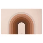 Eeveve desk mat retro bow brown