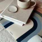 Eeveve desk mat retro bow seiheki green (2)