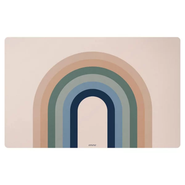 Eeveve desk mat retro bow seiheki green