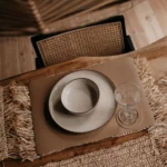 Eeveve placemat cappuccino brown (2)