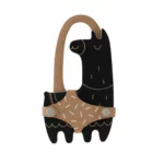 Milin Chalkboard Lama