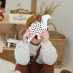 Milin houten lacing toy Alex the dinosaur (2)