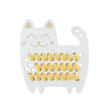 Milin houten lacing toy cat