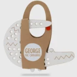 Milin houten lacing toy crocodile (1)