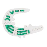 Milin houten lacing toy crocodile