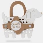 Milin houten lacing toy dog (1)