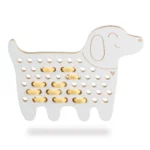Milin houten lacing toy dog