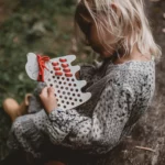 Milin houten lacing toy dog (5)
