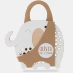 Milin houten lacing toy elephant (1)
