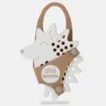 Milin houten lacing toy hedgehog (1)