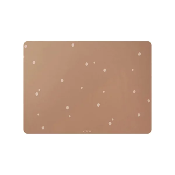 Placemat Dots Cinnamon
