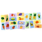 Kinderly magnetic fruit & vegetables (4)