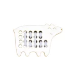 Milin houten lacing toy mini bear