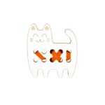 Milin houten lacing toy mini cat