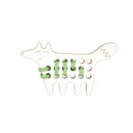 Milin houten lacing toy mini fox
