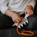Milin houten lacing toy mini fox (2)