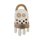 Milin houten lacing toy mini octopus (1)