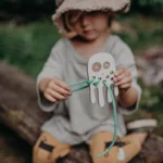 Milin houten lacing toy mini octopus (2)