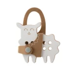 Milin houten lacing toy mini sheep (1)