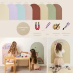 Kinderly magnetische muurstickers